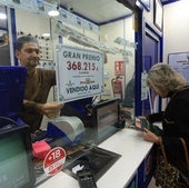 Una administración de Loterías y Apuestas del Estado en una imagen de archivo.