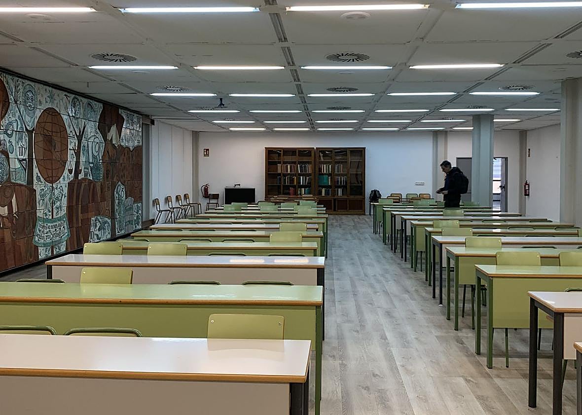 Imagen principal - La vuelta a clase menos dura de la UPV: un aula que genera bienestar para que los alumnos estudien mejor