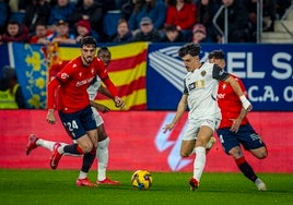 Diego López en el Osasuna - Valencia de la temporada pasada.
