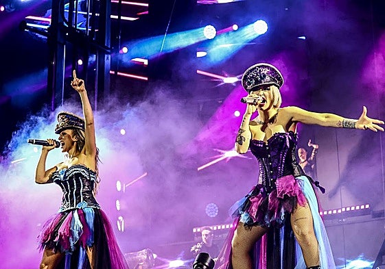 Actuación de la Orquesta Panorama. Imagen de archivo.