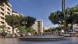 Plaza Mayor de Alzira.