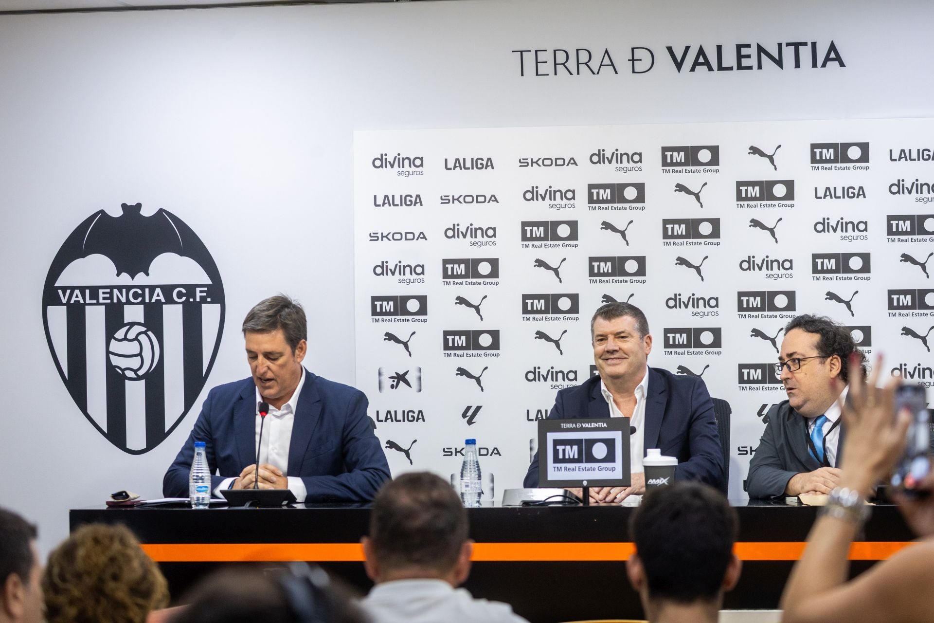 FOTOS | Primera rueda de prensa de Gourlay como CEO del Valencia CF