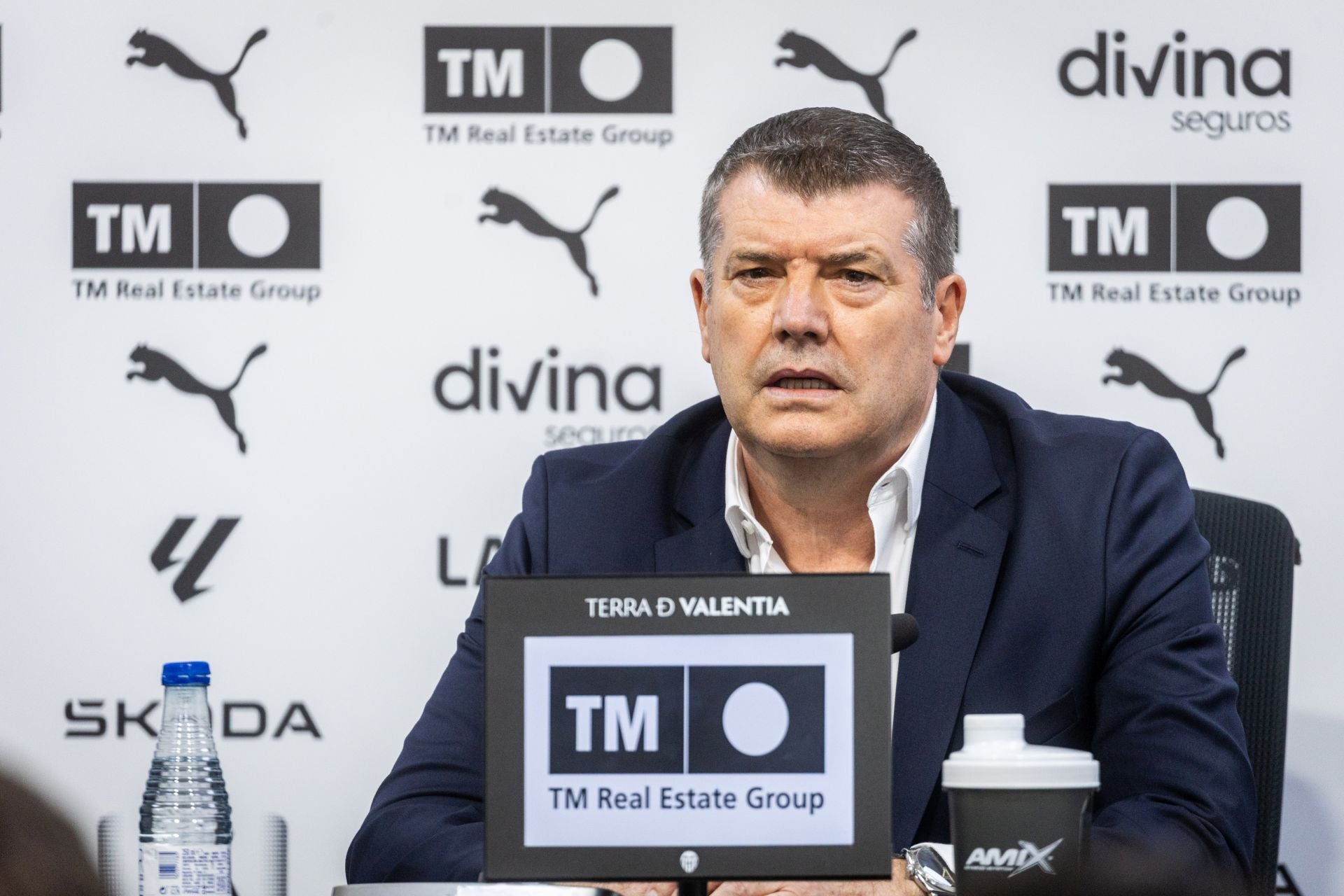 FOTOS | Primera rueda de prensa de Gourlay como CEO del Valencia CF