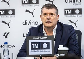 FOTOS | Primera rueda de prensa de Gourlay como CEO del Valencia CF