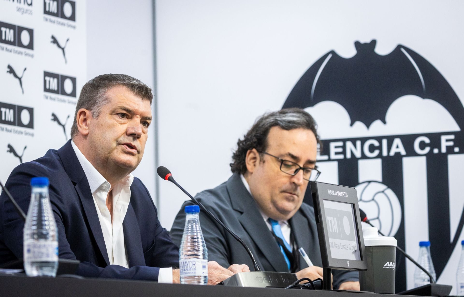 FOTOS | Primera rueda de prensa de Gourlay como CEO del Valencia CF