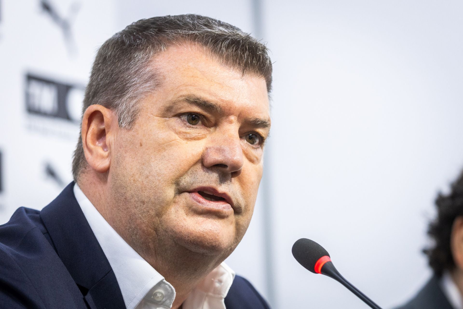 FOTOS | Primera rueda de prensa de Gourlay como CEO del Valencia CF