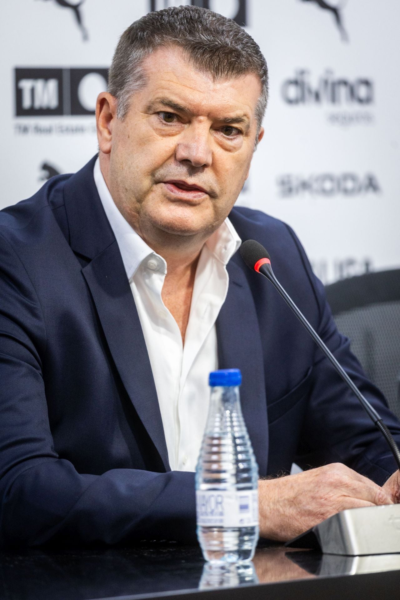 FOTOS | Primera rueda de prensa de Gourlay como CEO del Valencia CF