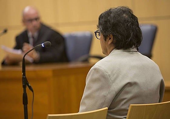 Ramírez Icardi, en el primer juicio que se celebró en la Audiencia.