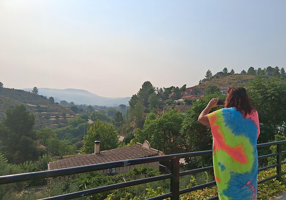 La vecina de nacionalidad holandesa que ha sido evacuada.