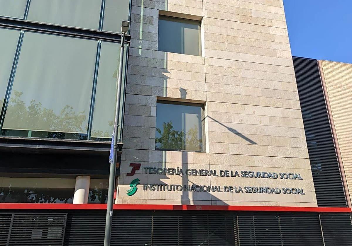 Edificio de la Seguridad Social.