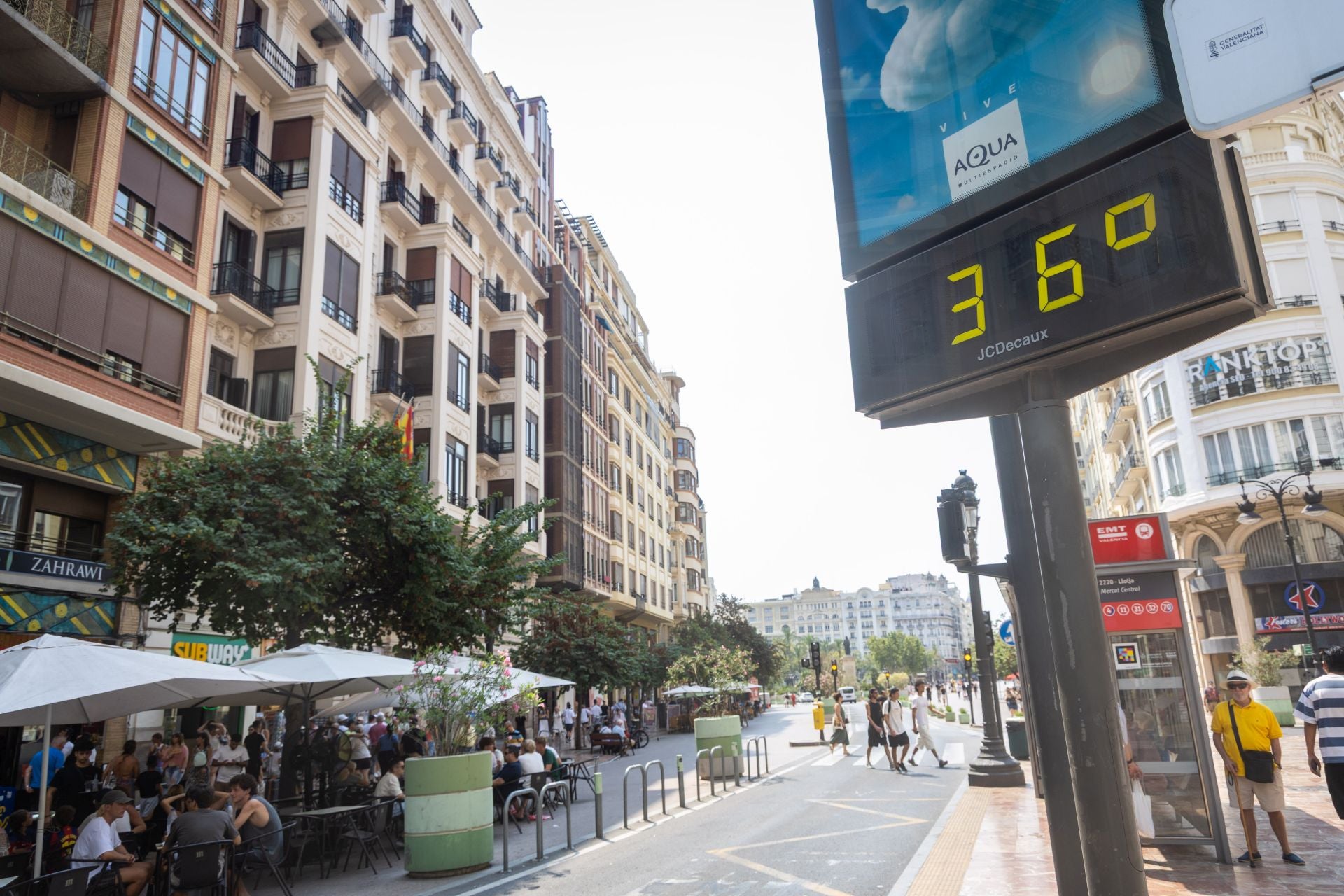 Valencia vive otra jornada de calor extremo