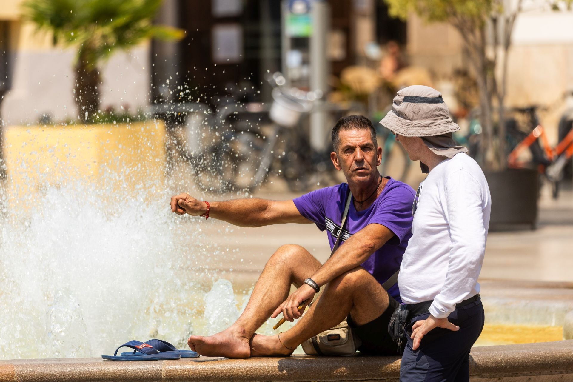 Valencia vive otra jornada de calor extremo