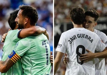 Estos son los tres equipos que descenderán según el superordenador: así quedarían Levante UD y Valencia CF