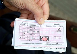 Un décimo de El Gordo de La Primitiva en una imagen de archivo.