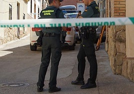Dos guardias civiles en una imagen de archivo.