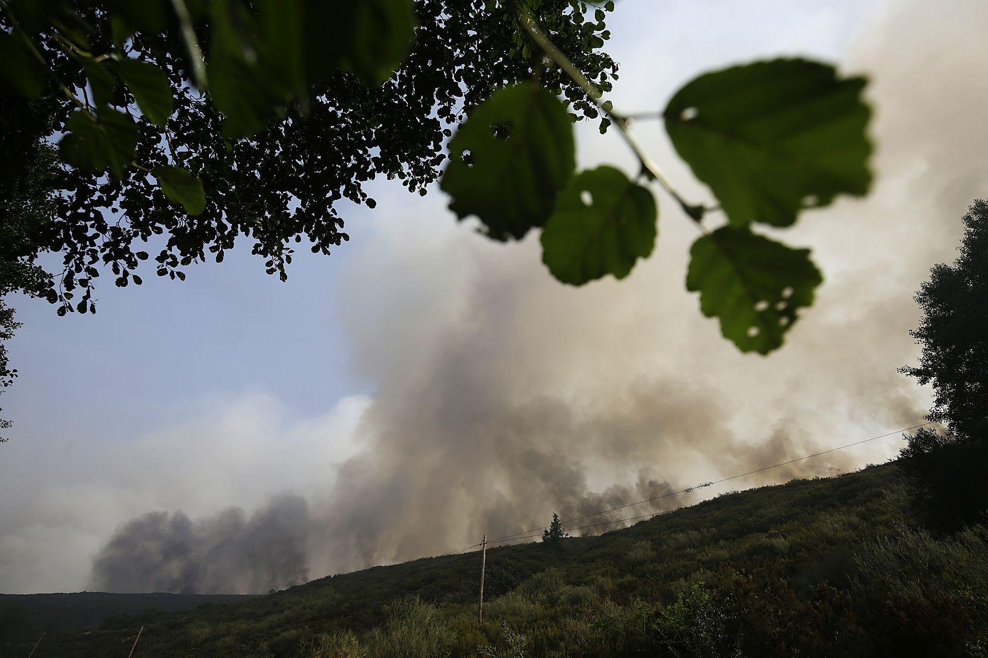 Incendio de Yeres-Llamas (León)