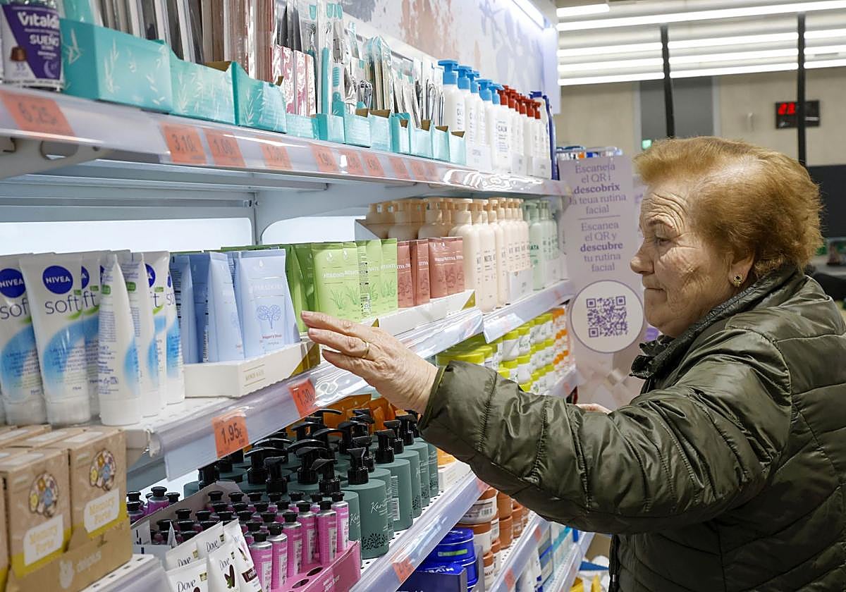 Supermercado Mercadona en Valencia.