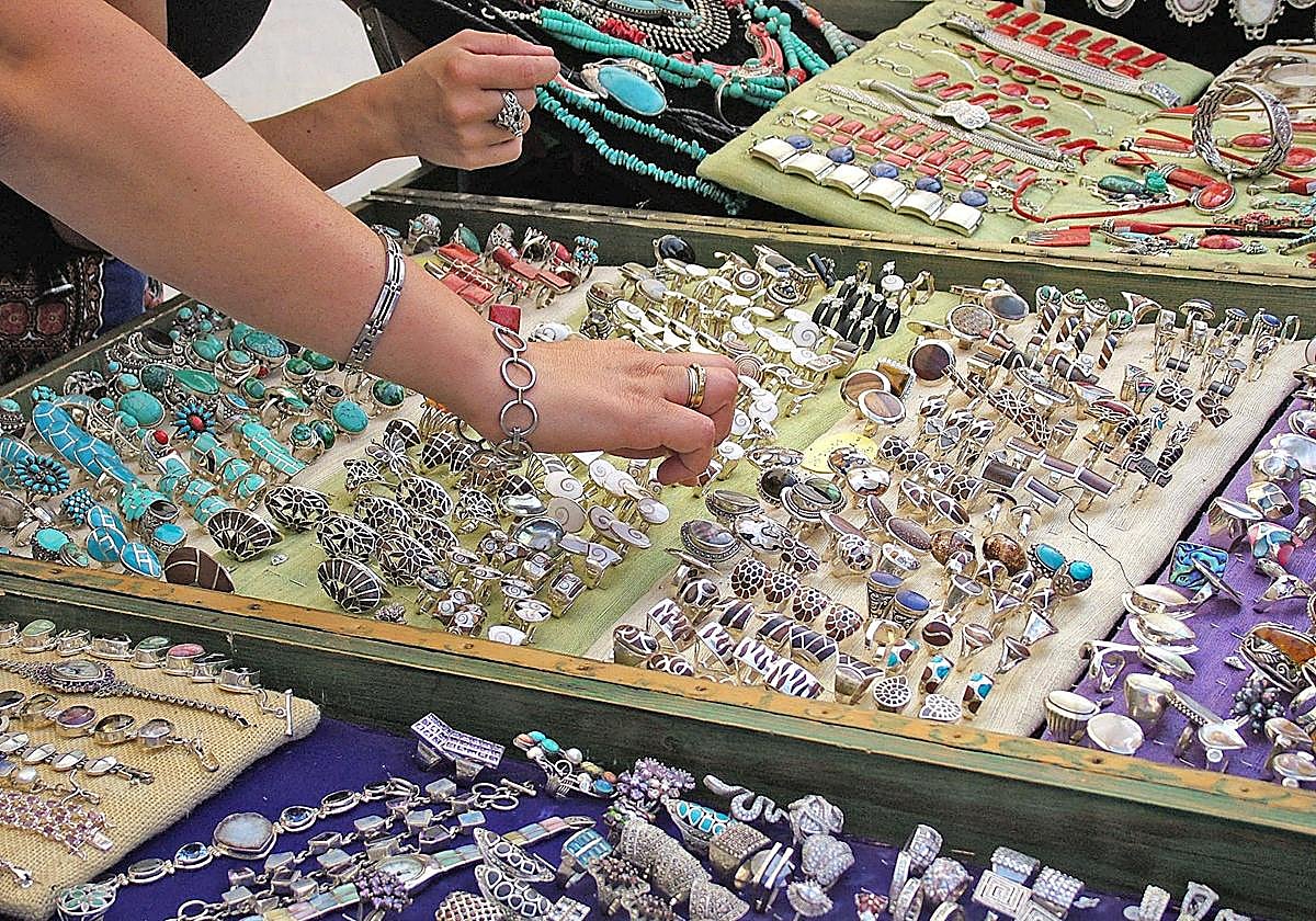 Venta ambulante de sortijas