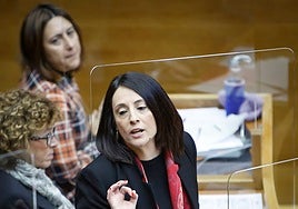 Rebeca Torró, cuando era conseller.