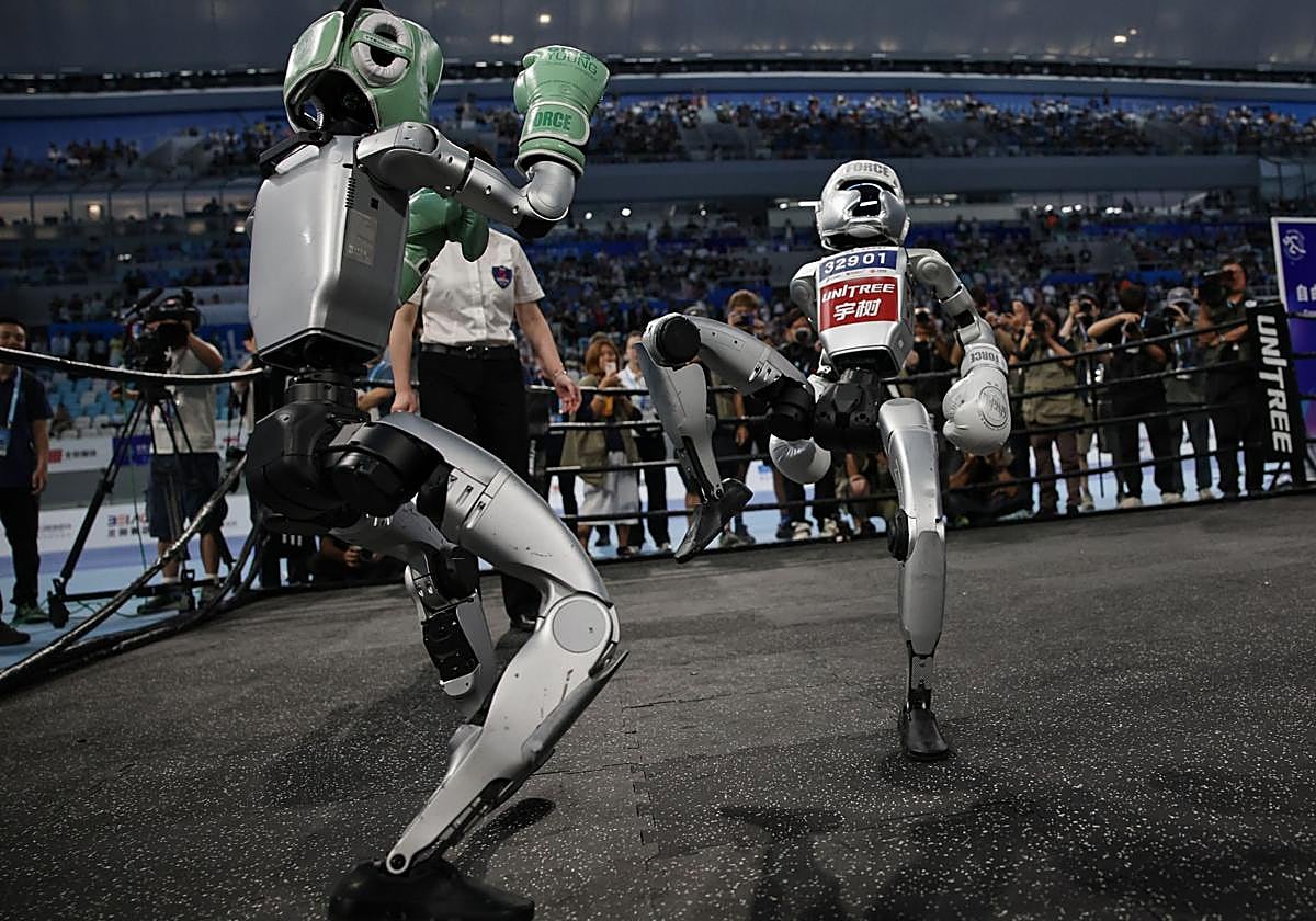 Así son los primeros Juegos Olímpicos de robots