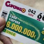 Un boleto del Cuponazo de la ONCE.