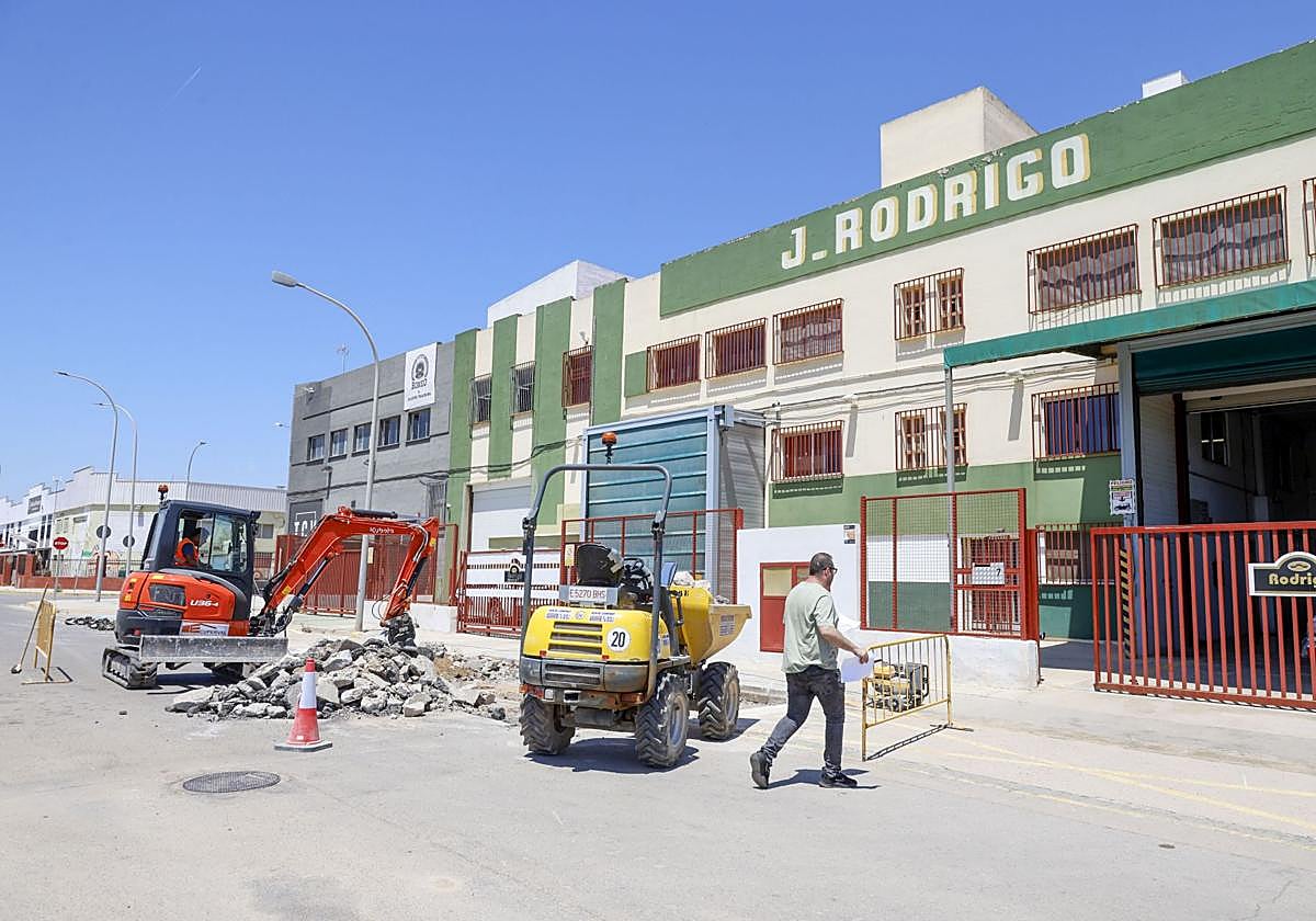 Polígono industrial de Paiporta.