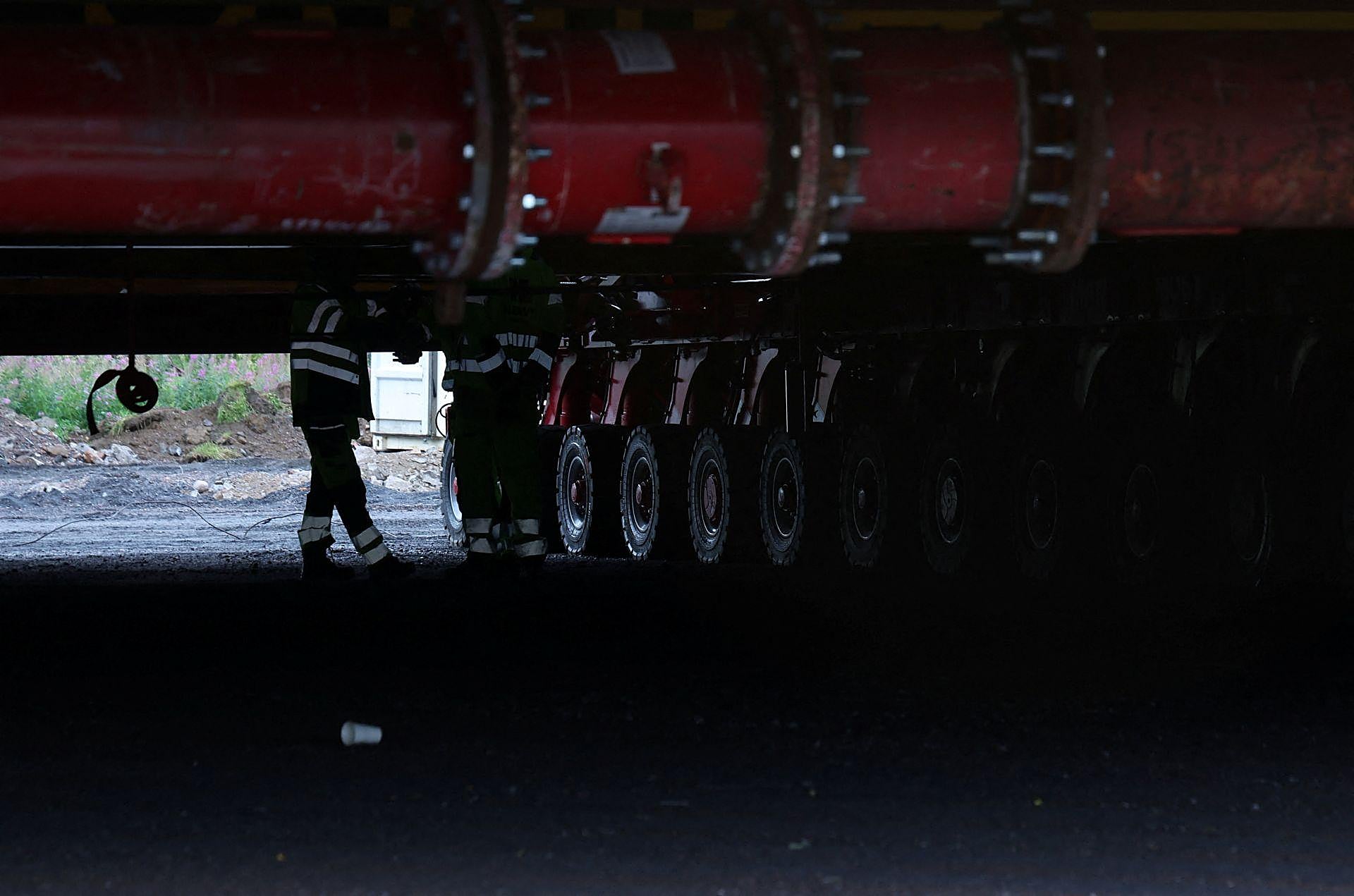 Traslado de la Iglesia de Kiruna, en Suecia
