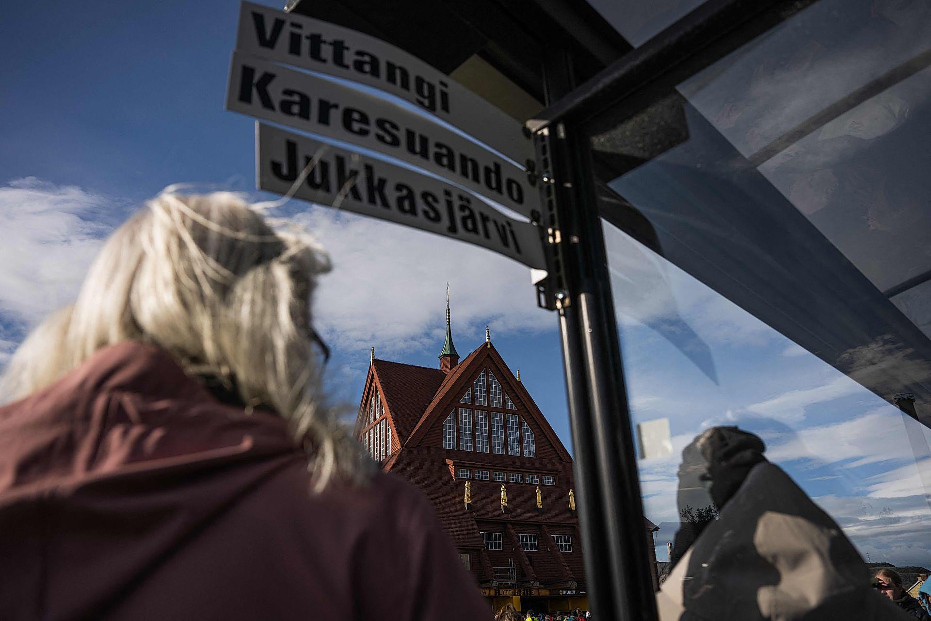 Traslado de la Iglesia de Kiruna, en Suecia