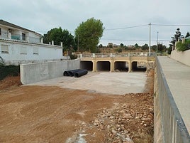 Reparación del puente de Siete Aguas.