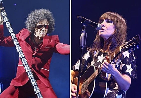 Bunbury y Eva Amaral, en una imagen de archivo.