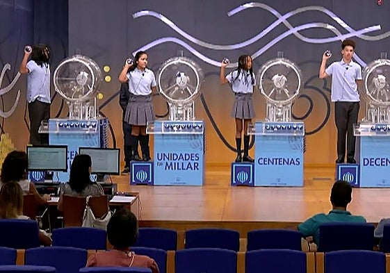 Sorteo de la Lotería Nacional de este sábado.