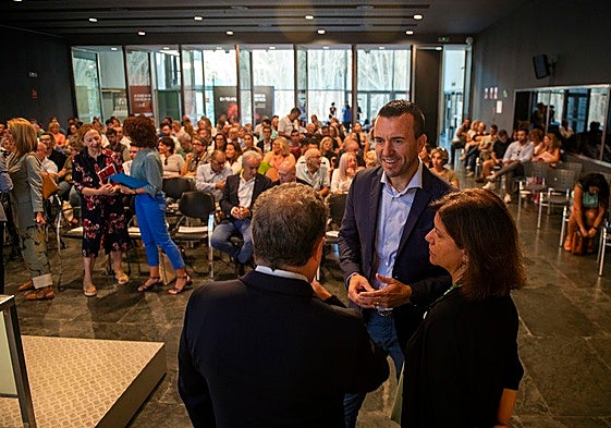 Mompó, durante un acto celebrado en el MuVIM.