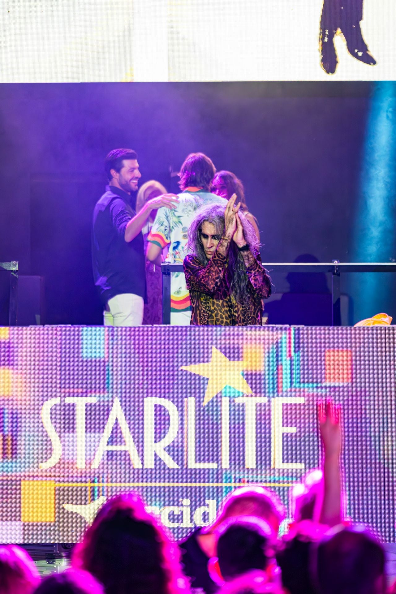 Fotos del concierto de Alaska (Fangoria) y Mario Vaquerizo (Nancys Rubias) en el Starlite de Marbella