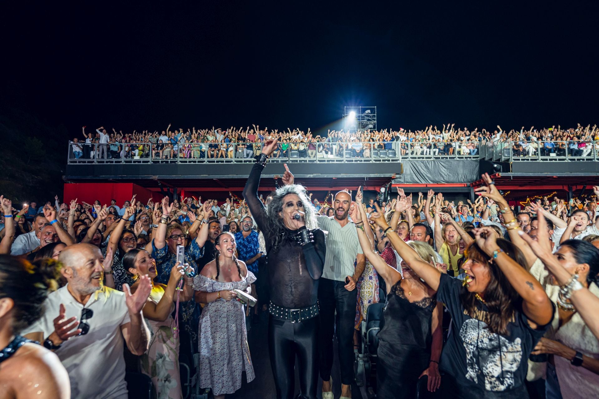 Fotos del concierto de Alaska (Fangoria) y Mario Vaquerizo (Nancys Rubias) en el Starlite de Marbella