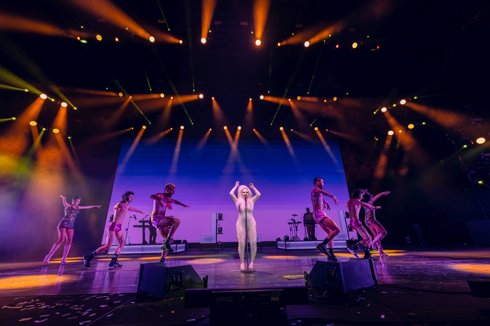 Fotos del concierto de Alaska (Fangoria) y Mario Vaquerizo (Nancys Rubias) en el Starlite de Marbella