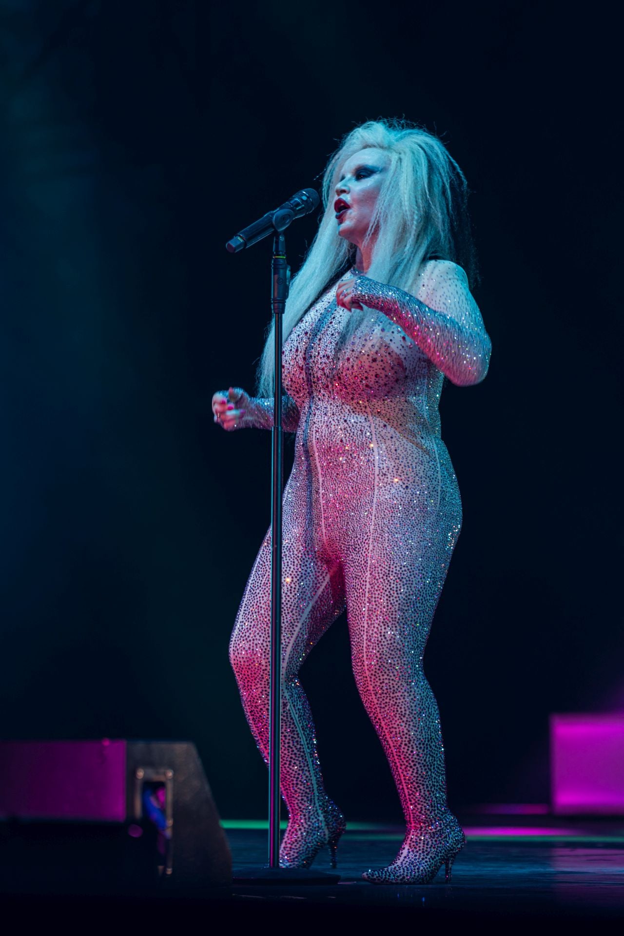 Fotos del concierto de Alaska (Fangoria) y Mario Vaquerizo (Nancys Rubias) en el Starlite de Marbella