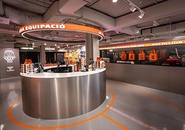 La nueva tienda en el Roig Arena.