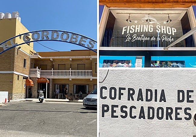 Conocidos letreros de Cullera.