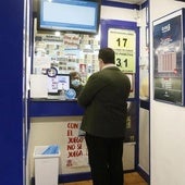 Una administración de lotería en una imagen de archivo.