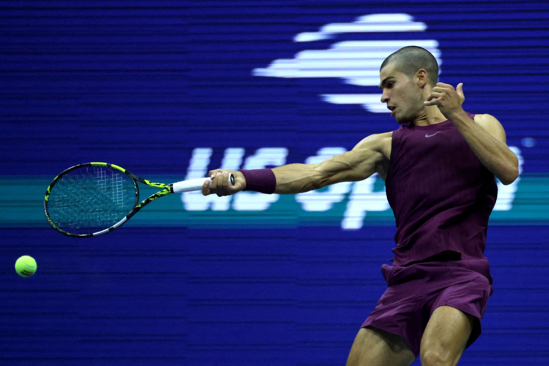 El nuevo look con la cabeza rapada de Alcaraz en el US Open