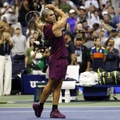 El nuevo look de Alcaraz en el US Open.
