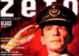 Portada de la revista Zero con el teniente general.