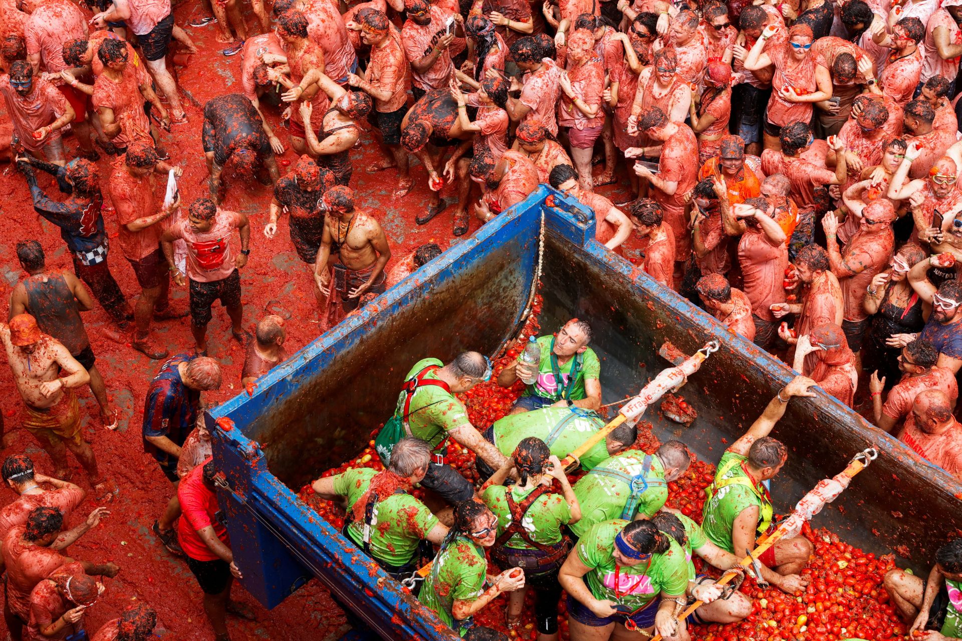 FOTOS | Tomatina de Buñol 2025