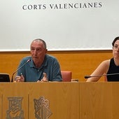 Joan Baldoví y Aitana Mas.