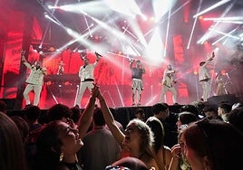 La Orquesta Panorama durante una actuación.