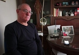 Ernesto Martínez, familiar de dos víctimas mortales de la dana.