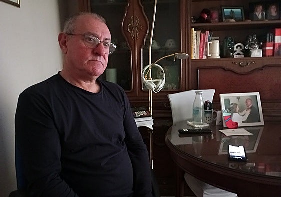 Ernesto Martínez, familiar de dos víctimas mortales de la dana.