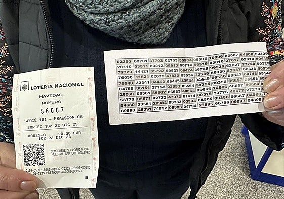 Boletos de Lotería Nacional en una imagen de archivo.