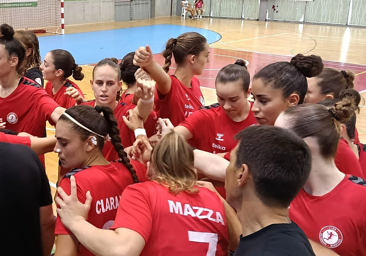 Las jugadoras del Morvedre.