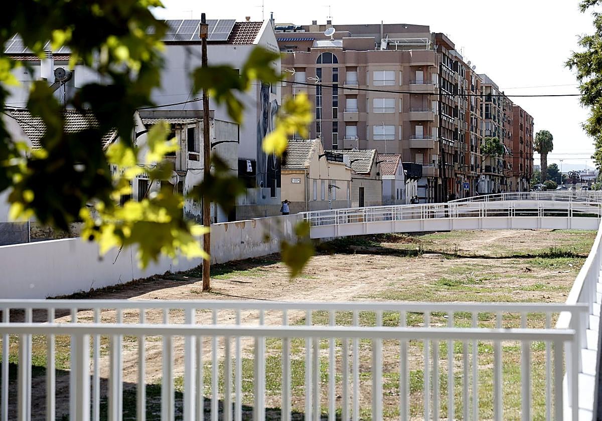 El barranco de la Saleta a su paso por Aldaia.